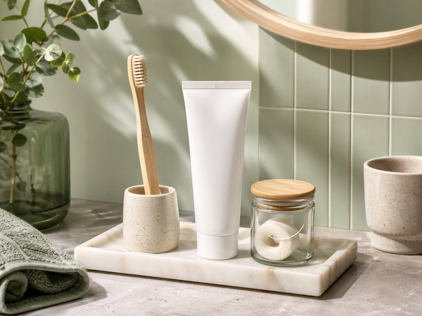 Routine d'hygiène dentaire au quotidien