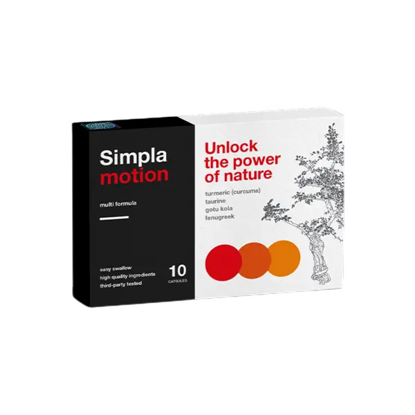 Simpla Motion : complément alimentaire pour le confort articulaire